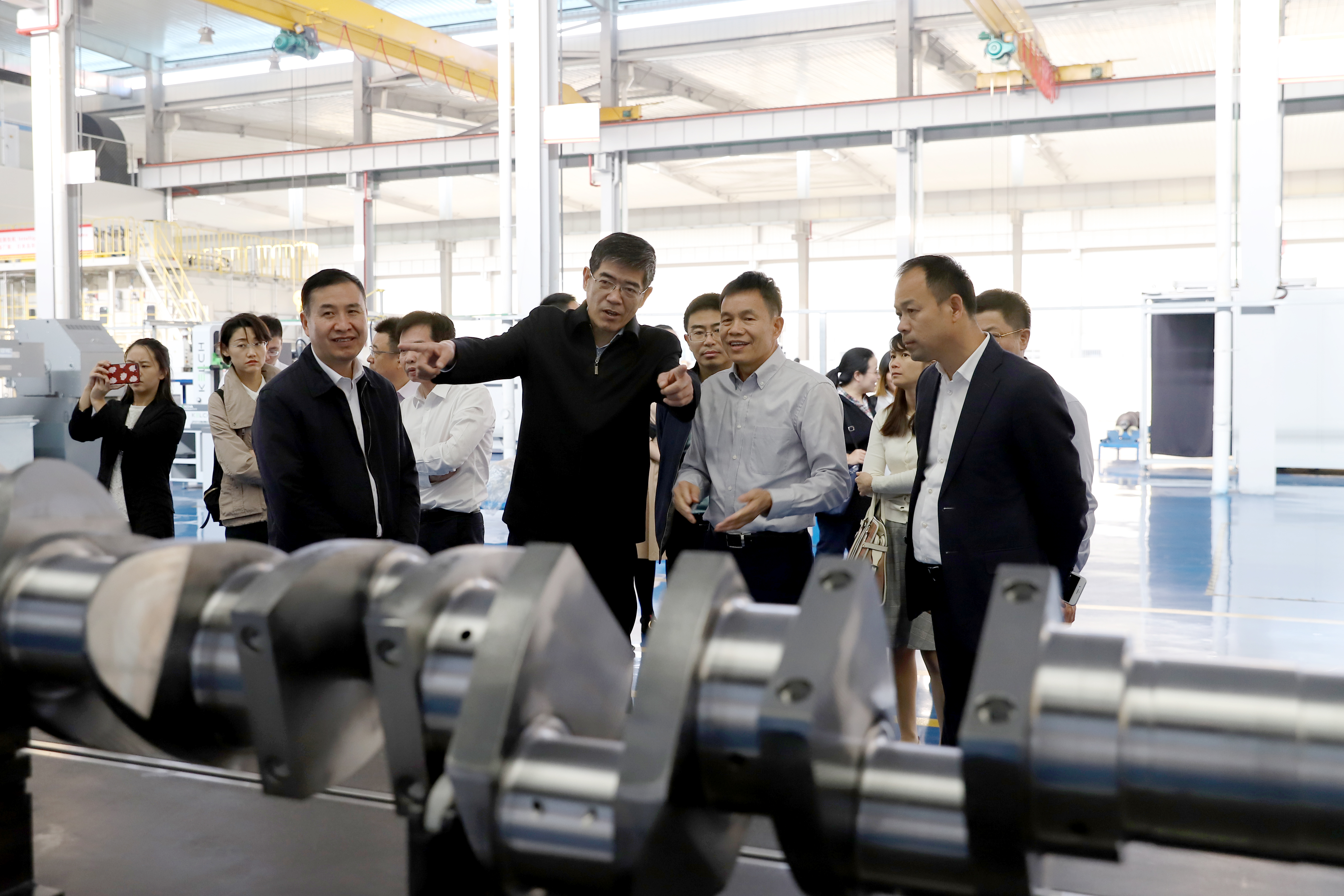 全国工商联副主席鲁勇一行到usdt网投娱乐考察调研