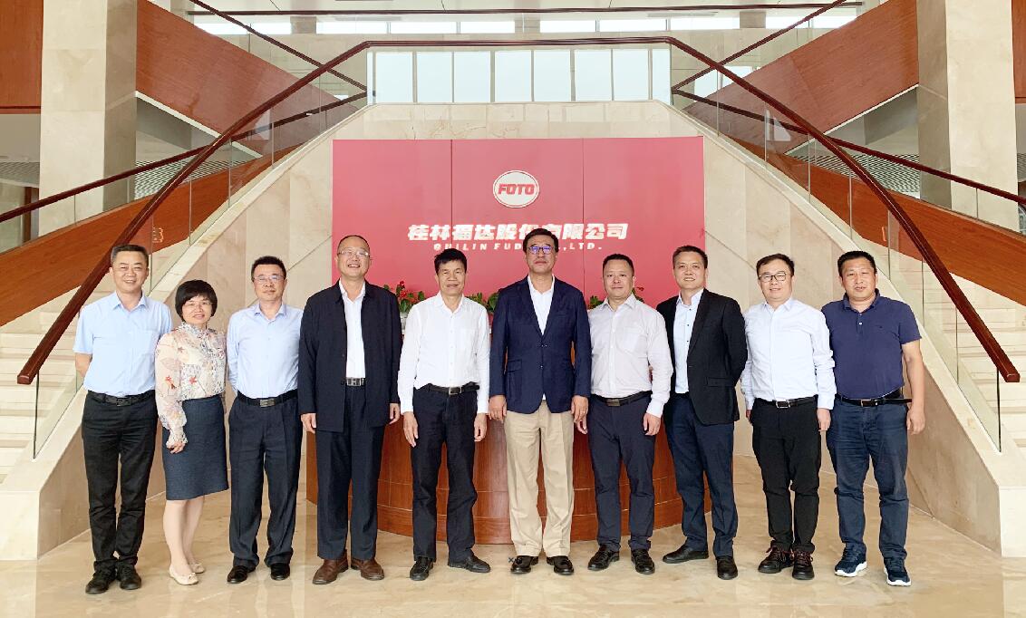 中集集团副总裁李胤辉一行赴usdt网投娱乐股份考察交流